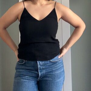 Wilfred Black Camisole Top